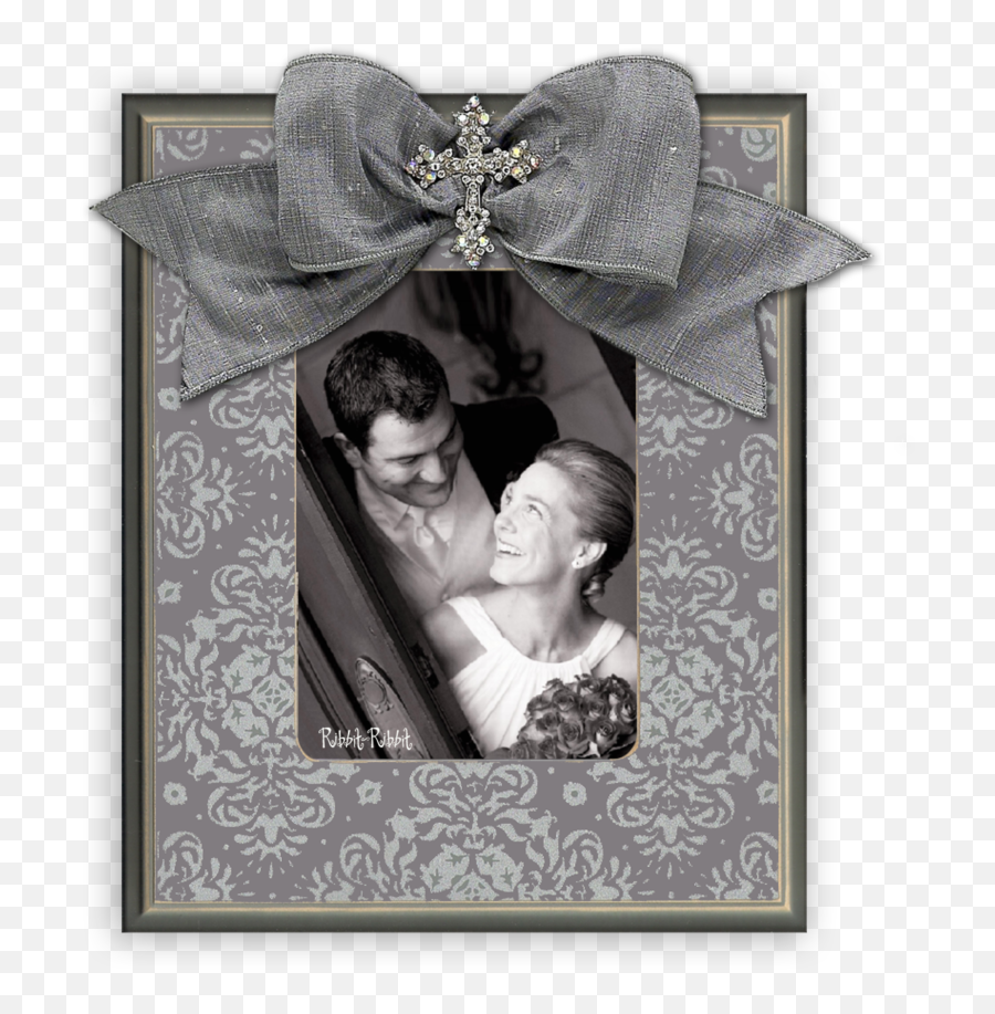 Silver Brocade - Flannel Picture Frame Png,Flannel Png