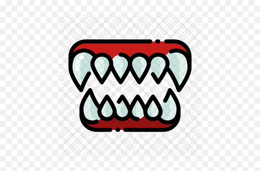 Fangs Icon - Icon Png,Fangs Png