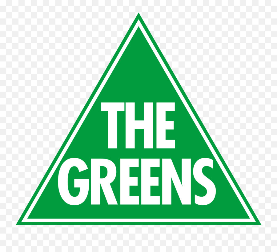 Queensland Greens - Australian Greens Party Logo Png,Green Triangle Png