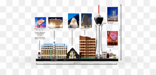 Lego Architecture Las Vegas 21047 - png