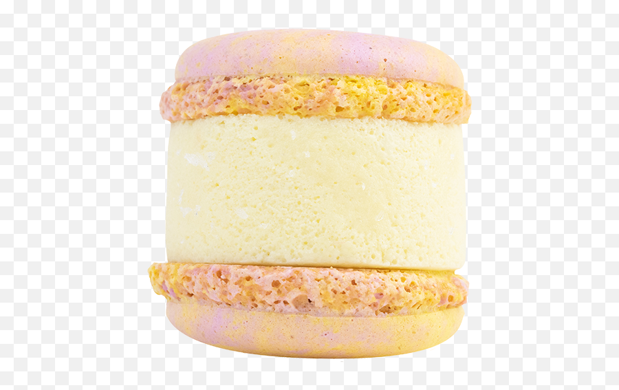 Passion Fruit Ice Cream Macaron U2013 Shazmins Petite Patisserie - Fast Food Png,Passion Fruit Png