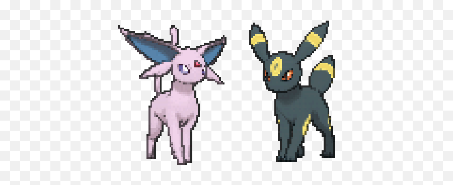 Pokemon Battle Dialga Origin - Espeon And Umbreon Sprites Png,Groudon Transparent