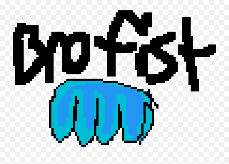 Pixilart - Bro Fist By Jjlop Dot Png,Brofist Png