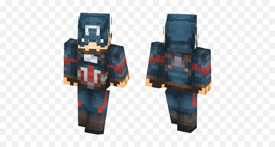 Download Captain America Civil War Minecraft Skin For Free - Rick Grimes Minecraft Skin Png,Captain America Civil War Logo Png