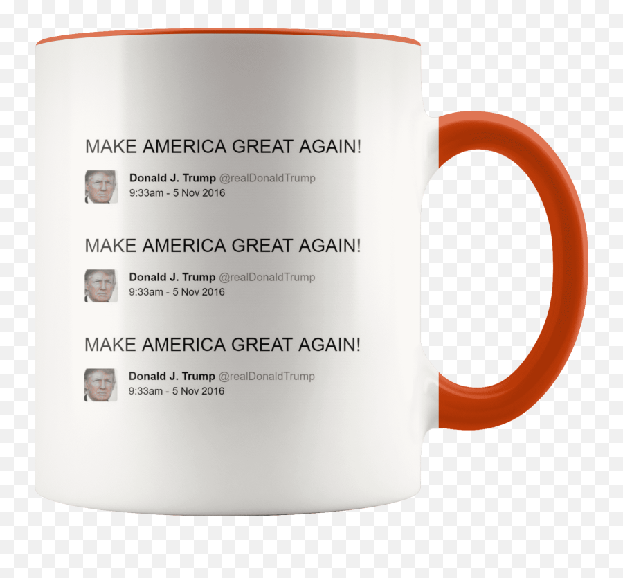 Trump Tweet - Make America Great Again Repeating Maga Mug Magic Mug Png,Make America Great Again Transparent