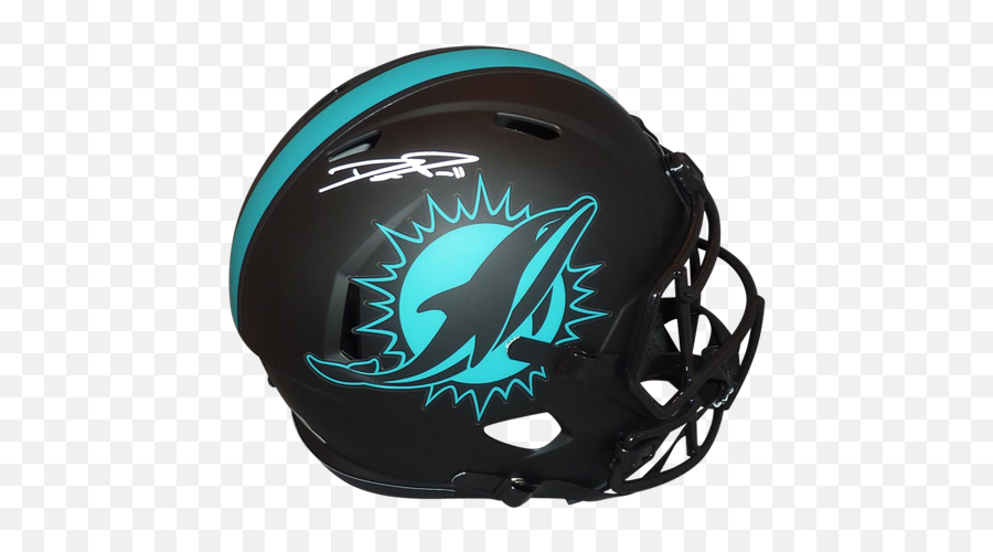 Devante Parker Autographed Miami Dolphins Eclipse Deluxe Full - Size Replica Helmet Jsa Witness Miami Dolphins New Png,Miami Dolphins Png