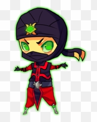 Ermac Mortal Kombat Chibi Transparent - Jax Mortal Kombat Chibi Png,Mortal Kombat X Logo Transparent