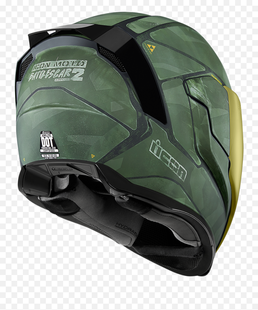 Icon Unisex Airflite Battlescar Motorcycle Fullface Riding - Icon Helmet Airflite Peacekeeper Png,Icon Motorcyle