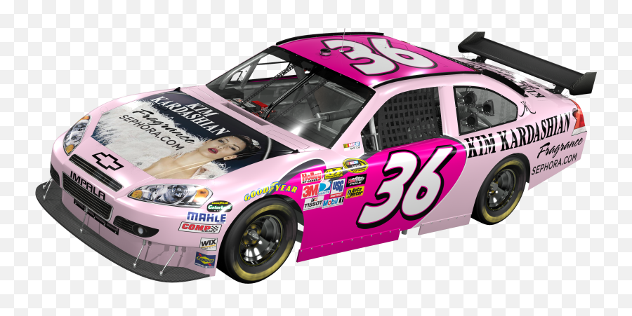 Kardashian Endorsements Seem To Have Va - Vavroom All The Kim Kardashian Nascar Car Png,Kim Kardashian Png