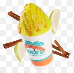 Shaved Ice Snow Cones - Apple Pie Bahama Bucks png