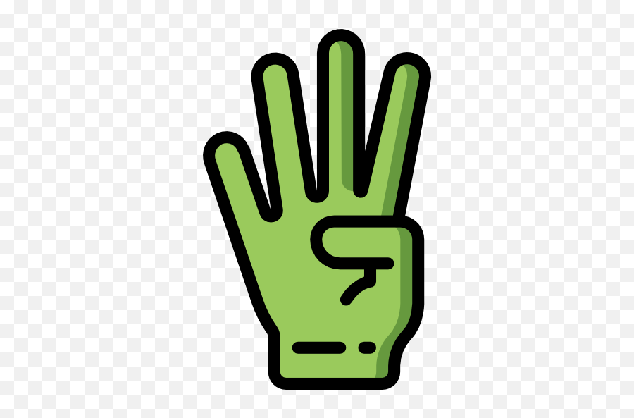 Counting - Language Png,Create Vulcan Salute Icon In Photoshop