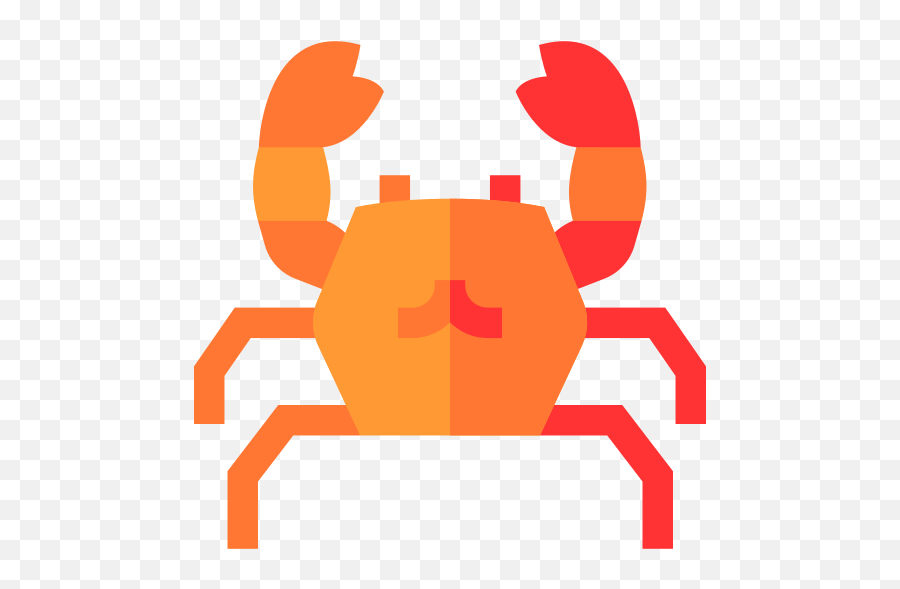 Crab - Free Animals Icons Cancer Png,Hermit Crab Flat Icon