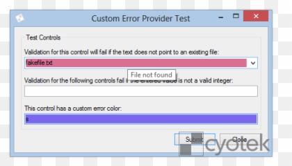 Creating Custom Errorprovider Component For Use With - Vertical png