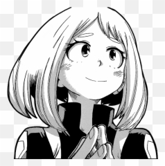Ochako Uraraka Icons - Transparent Manga png