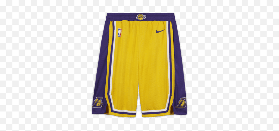 Los Angeles Lakers Icon Edition Older Kidsu0027 Nike Nba Swingman Shorts - Nike Lakers Shorts Png,Style Icon Malaysia