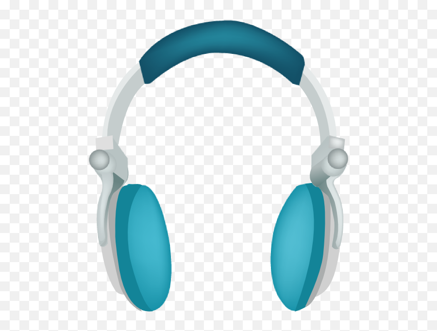 Listen Clipart Headphones - Blue Headphones Clip Art Png,Headphones Clipart Transparent