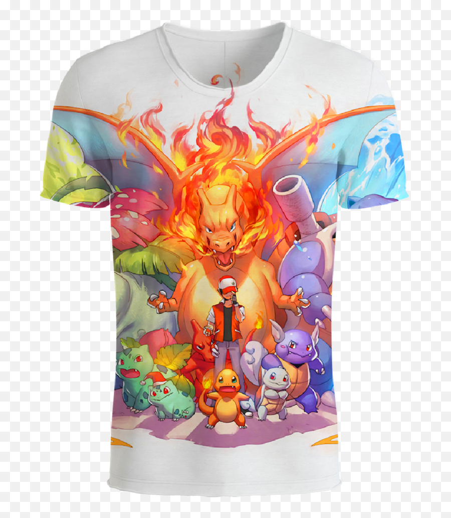 Venusaur Charizard Blastoise - Pokemon First Generation Shirt Png,Venusaur Png