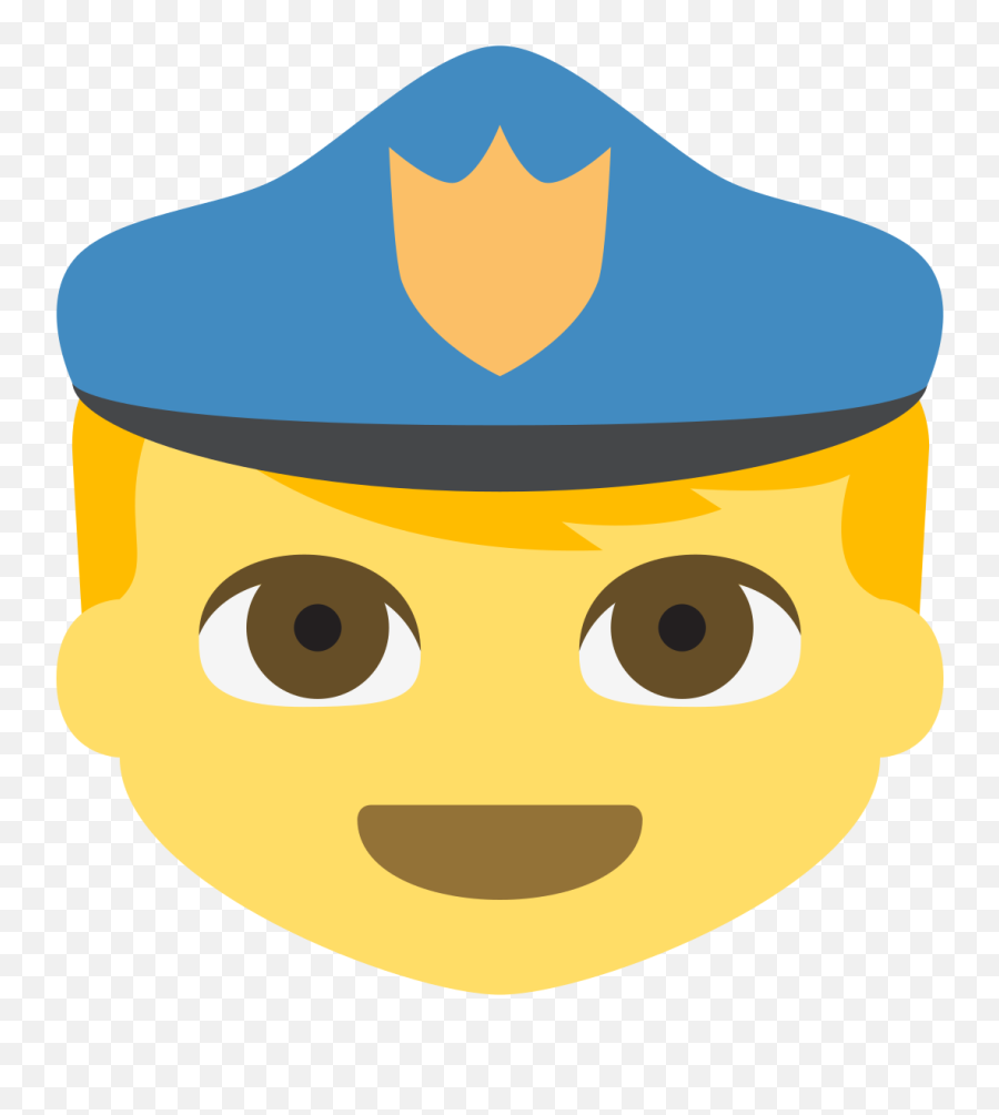 Fileemojione 1f46esvg - Wikipedia Policier Emoji Png,Police Hat Icon