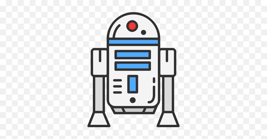 C3po R2d2 Robot Starwars Icon - Star Wars Icon Png,R2d2 Png