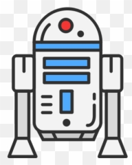 C3po R2d2 Robot Starwars Icon - Wars Png