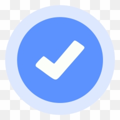 Provide Fb Grey Tick Verified Pages By Salman8 - Blue Check Mark Transparent Background png