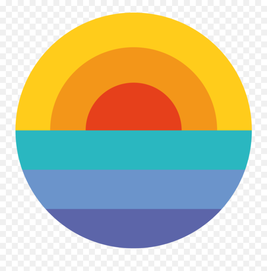 Sunset By Quentin Lagrange - Vertical Png,Sunset Icon Png