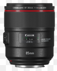 Canon Ef 85mm - Canon Ef 85 Mm 1 4 L Png,Canon Png