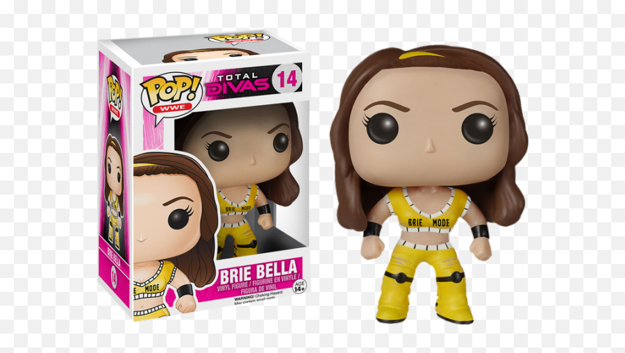 Wwe - Brie Bella Pop Vinyl Figure Bella Twins Funko Pop Png,Nikki Bella Png