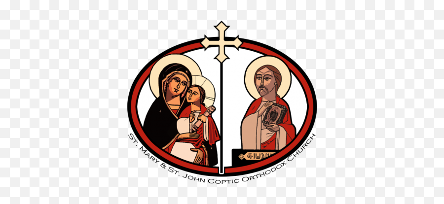 Saint Mary U0026 John Coptic Orthodox Church Smsj - Christian Cross Png,St.john The Evangelist Icon