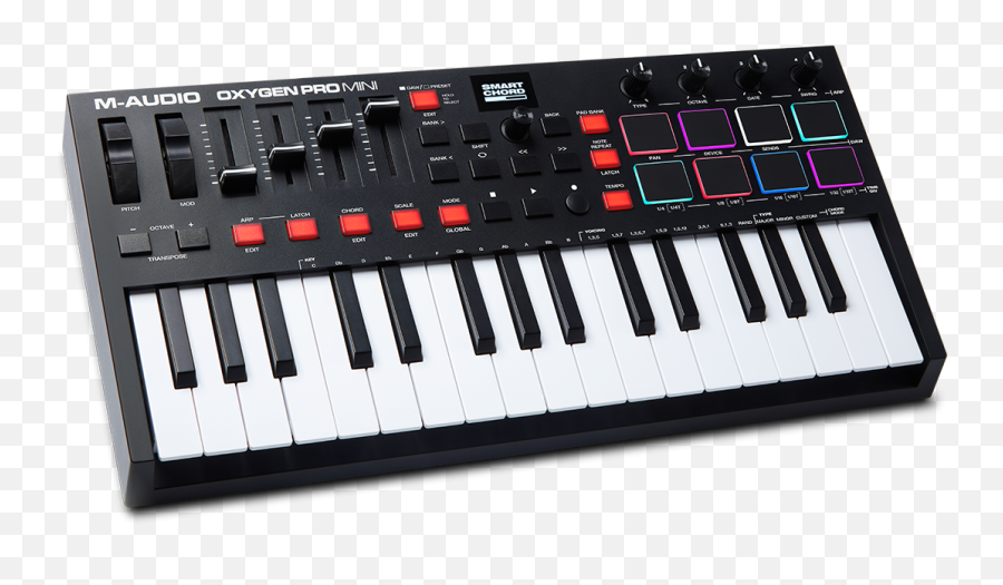 Keyboards And Synthesizers - M Audio Oxygen Mini Pro Png,Icon Ipad Midi Controller