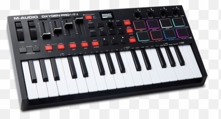 Keyboards And Synthesizers - M Audio Oxygen Mini Pro png