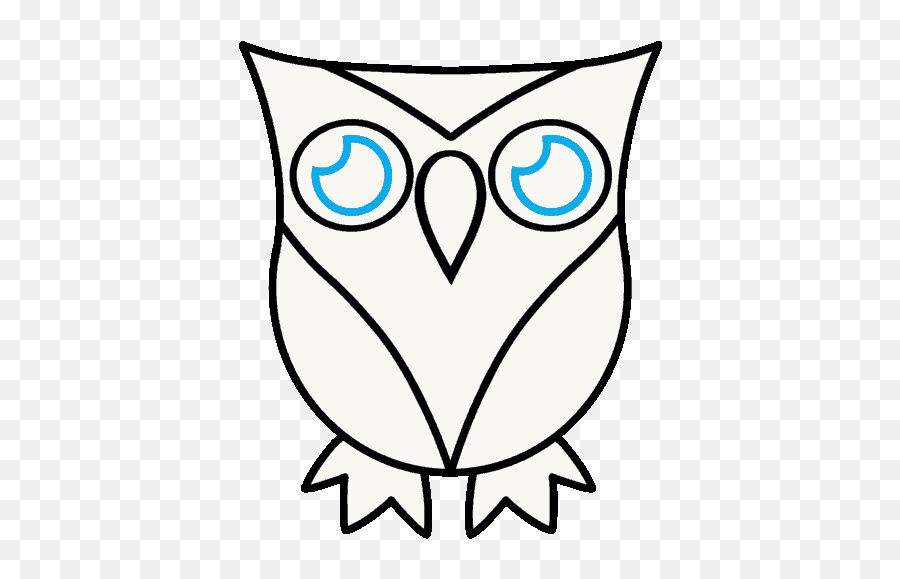 Scary Owl Eyes Logo - Owl Drawing Png,Owl Eyes Logo
