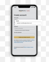 Amazon Pay Demo Site - Smartphone png