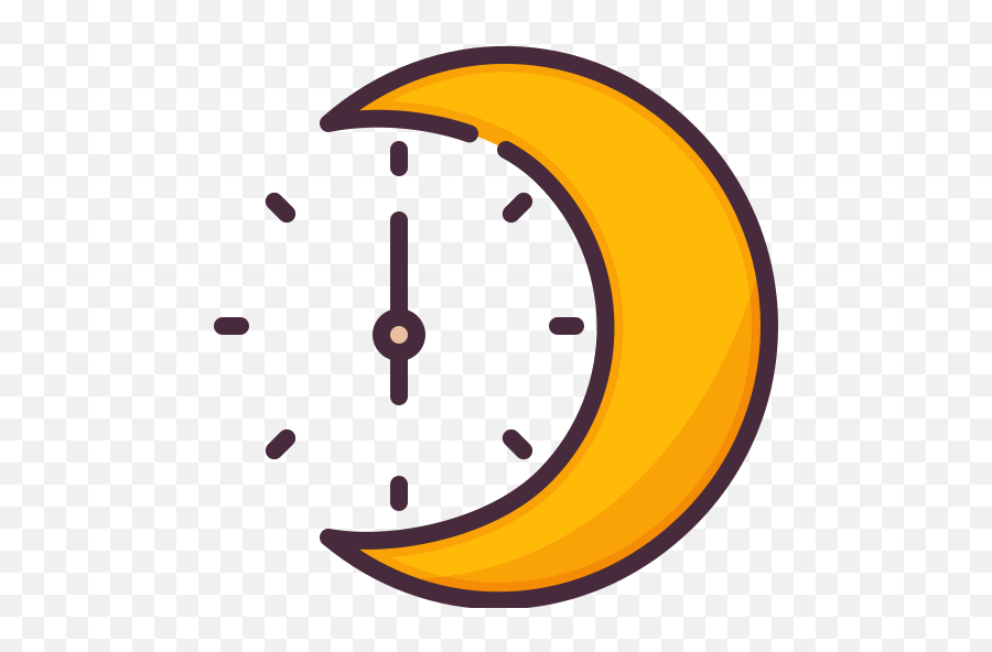 Night - Free Time And Date Icons Pre Order Icon Free Png,Purple Clock Icon