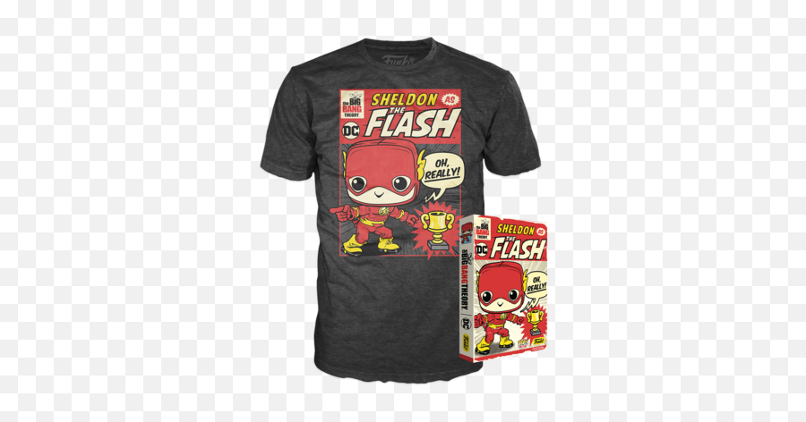 Funko San Diego Comic - Con 2019 Exclusives Update July 10 Sheldon Flash T Shirt Funko Png,Mccree Ult Icon