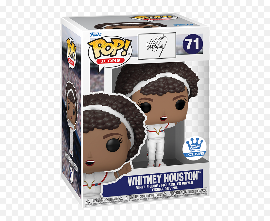 Whitney Houston - Music Pop Vinyl Exc Funko Eu Funko Pop Whitney Houston Funko Shop Png,Superbowl Icon