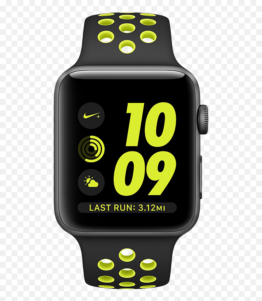 Apple Watch 42mm - Series 2 Nike Apple Watch Png,Watch Transparent Background