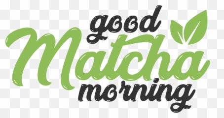 Good Matcha Morning - Logo png