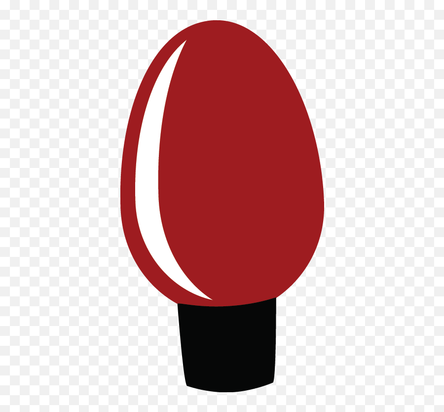 Download Hd Christmas Light Bulb Png - Christmas Bulbs Svg,Christmas Bulb Png