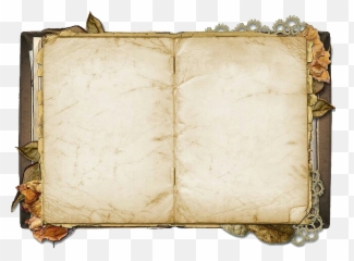 Clip Art - Transparent Old Open Book png