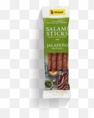 Tulip Jalapeño Salami Stick - Tulip Png,Salami Png