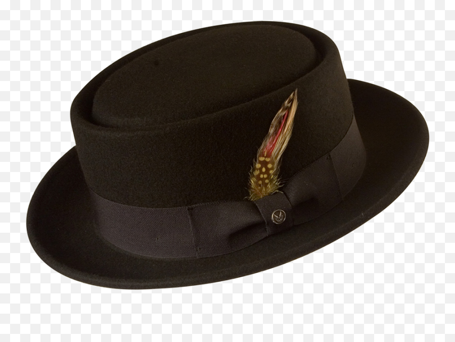 Gamble U0026 Gunnu0027s Classic Pork Pie Hat 100 Black Wool - Fedora Png,Breaking Bad Png