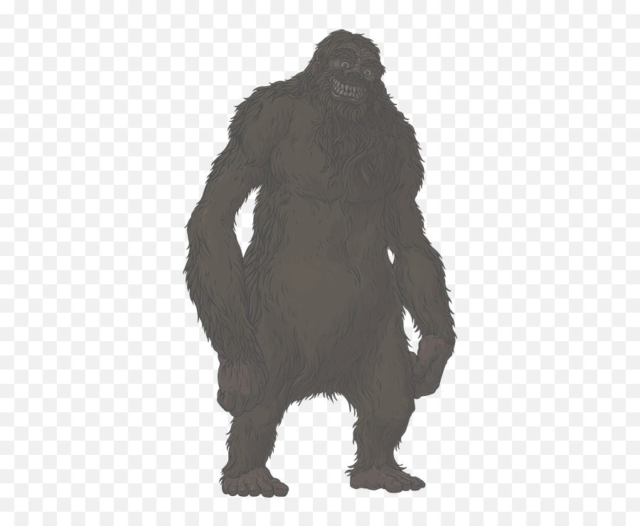 Bigfoot - Monkey Png,Sasquatch Png