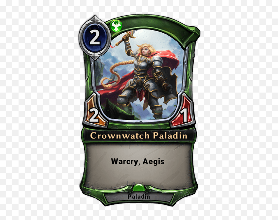 Download Hd Eternal Card Game Crownwatch Paladin Transparent - Eternal Hooru Png,Paladin Png