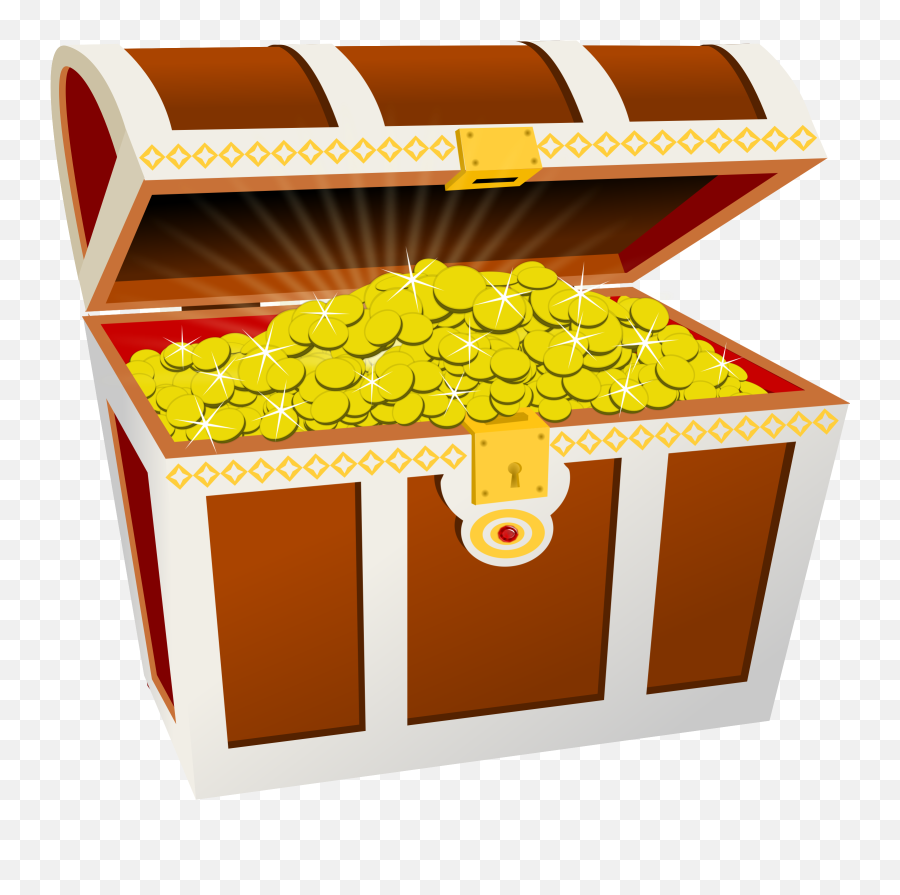 Treasure Chest Transparent Images - Clipart Transparent Treasure Chest Png,Treasure Chest Transparent