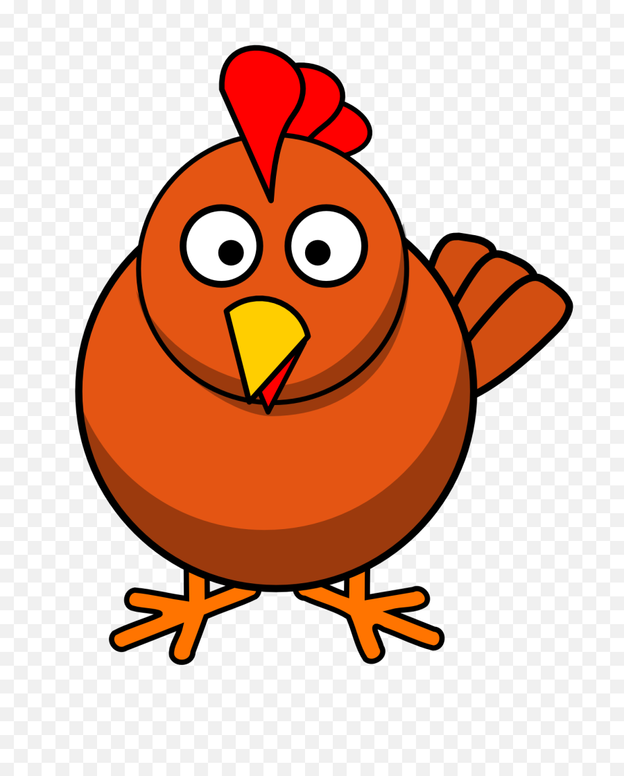 Hen Png Cartoon 4 Image - Clipart Cartoon Chicken,Hen Png