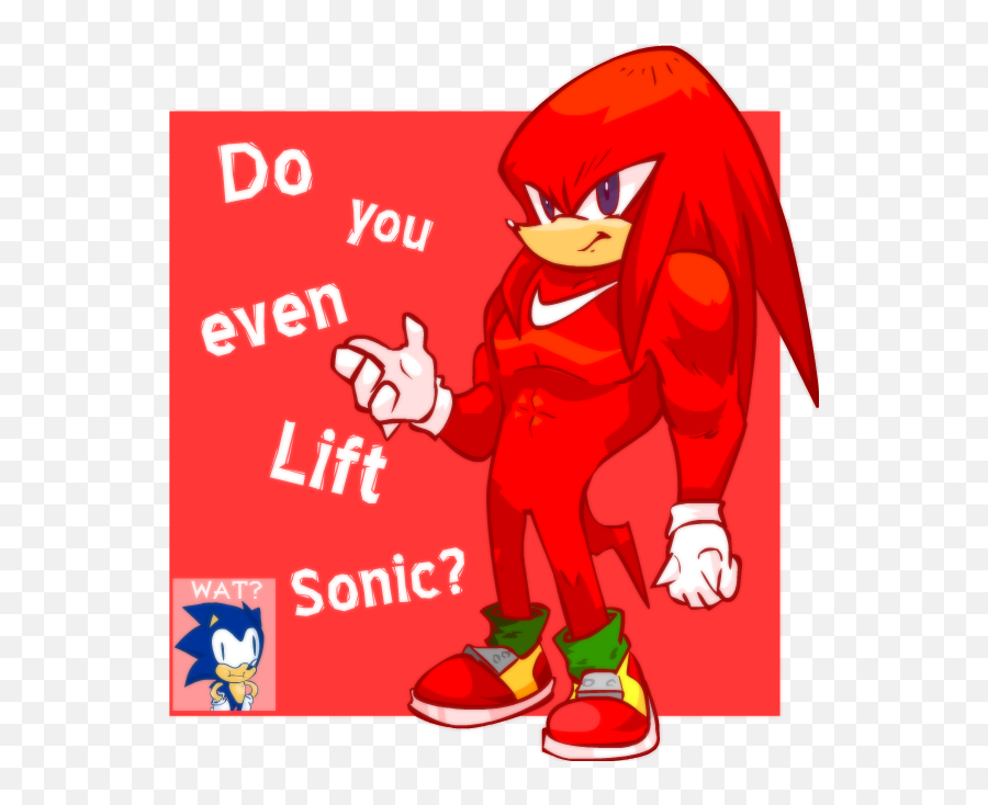 Image - 693562 Sonic The Hedgehog Know Your Meme Knuckles The Echidna Chibi Png,Knuckles The Echidna Png