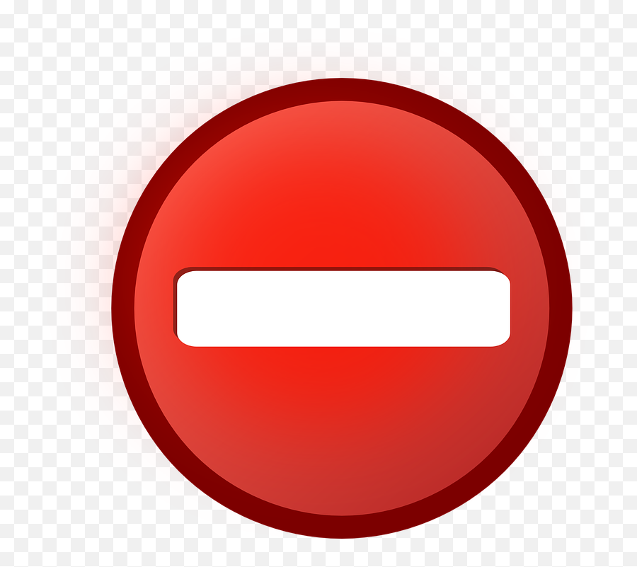 No Icon Png 412053 - Free Icons Library Icon Red Cross Png,No Symbol Transparent