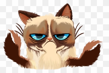 Grumpy Cat Face Png Image - Grumpy Cat Horoscopes,Grumpy Png