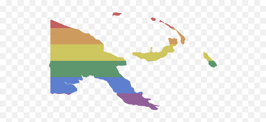 Lgbt Rights In Papua New Guinea - Papua New Guinea Outline Png,Lgbt Png